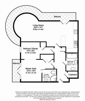 Floorplan — Bluewaters, Sea Drive, South Ferring