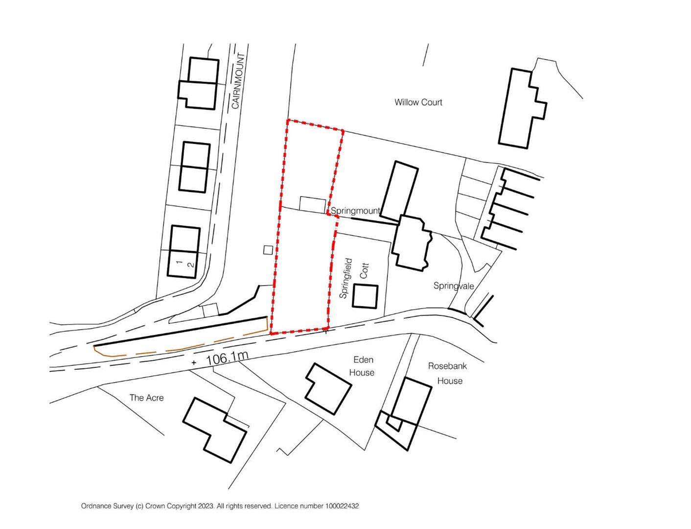 Plot Outline Drawing