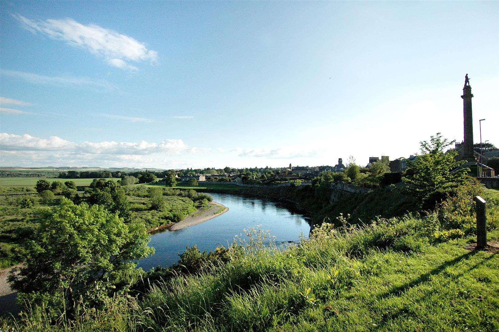 8b-2DunsRoadViewShotOfRiverAndTownPrint