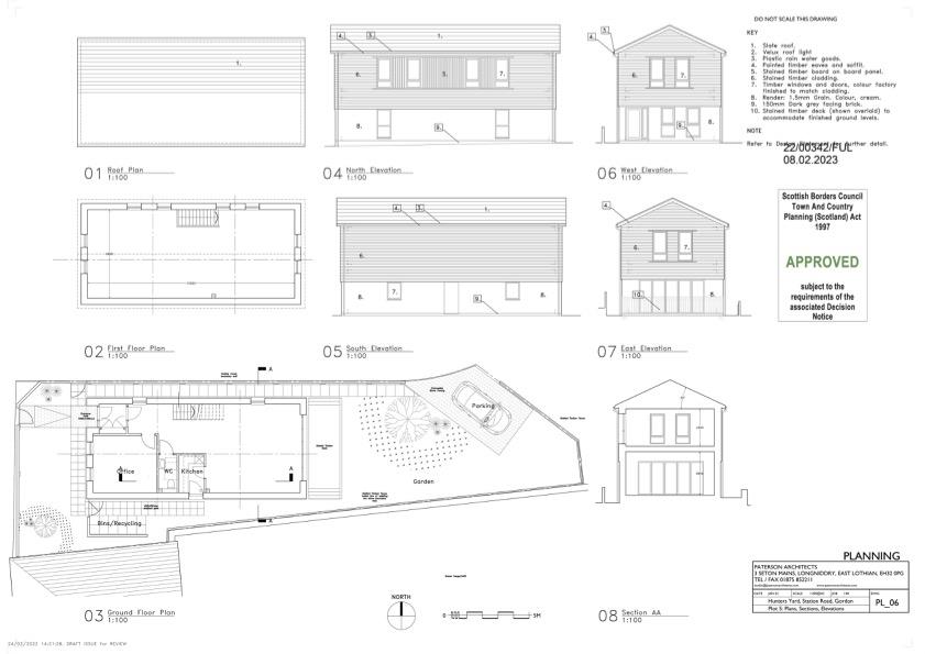 Hunters Old Yard Site Plan 4