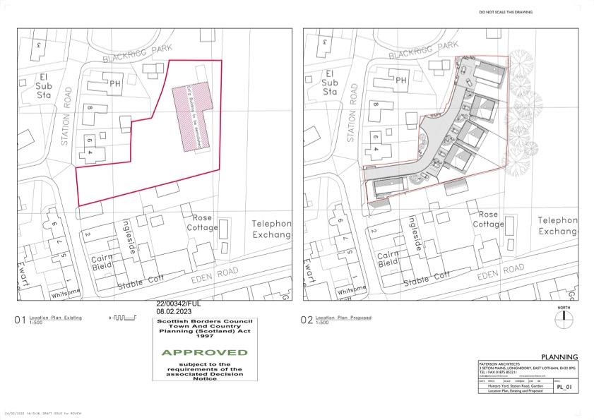 Hunters Old Yard Site Plan 1